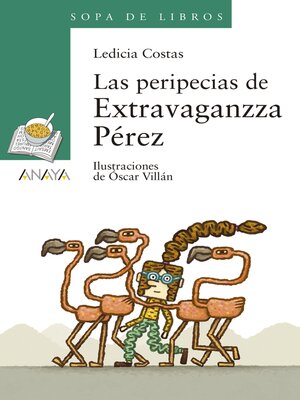 cover image of Las peripecias de Extravaganzza Pérez
